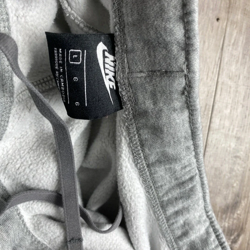 Nike Pants Sportswear Primary Fleece Joggers Mens L Gray Cotton Blend CT9758-063